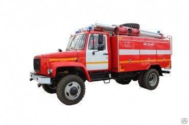 Автоцистерна пожарная ГАЗ АЦ 3,0-40 (33086)