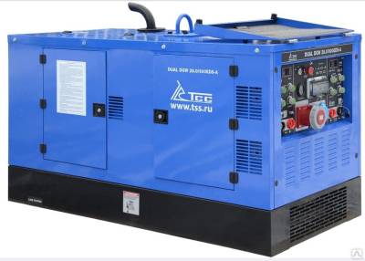 Двухпостовой дизельный сварочный генератор TSS DUAL DGW 28/600EDS-A на