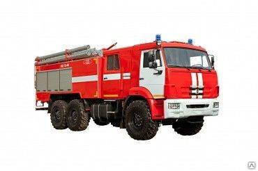 Автоцистерна пожарная АЦ 7,0-40 Камаз-43118