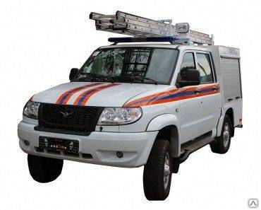Аварийно-спасательный автомбиль АСА УАЗ-23632 Pickup