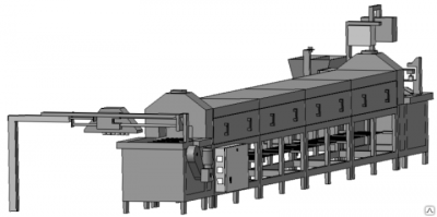 Автоматическая машина для производства кексовых изделий с начинкой АМК-2