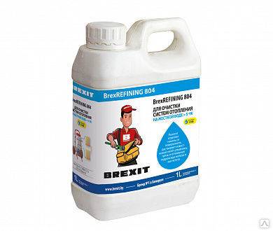 Реагент для очистки системотопления на жесткой воде BrexRefining 804