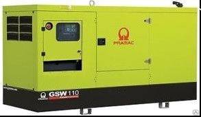 Дизельный генератор Pramac GSW 110 I в кожухе