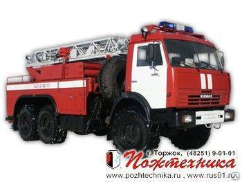 Автоцистерна пожарная с лестницей АЦЛ-3-40/17 КамАЗ-43118